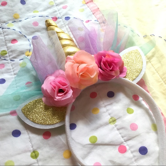 Unicorn headband. Fits for children and adults. - Picture 3 of 4